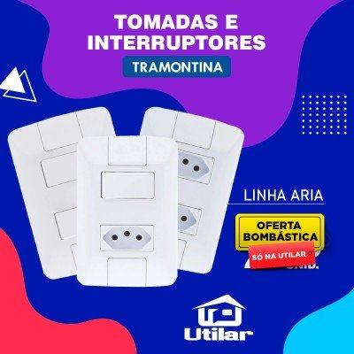 Tomadas e Interruptores!