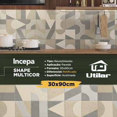 Revestimento Shape Multicor - Incepa